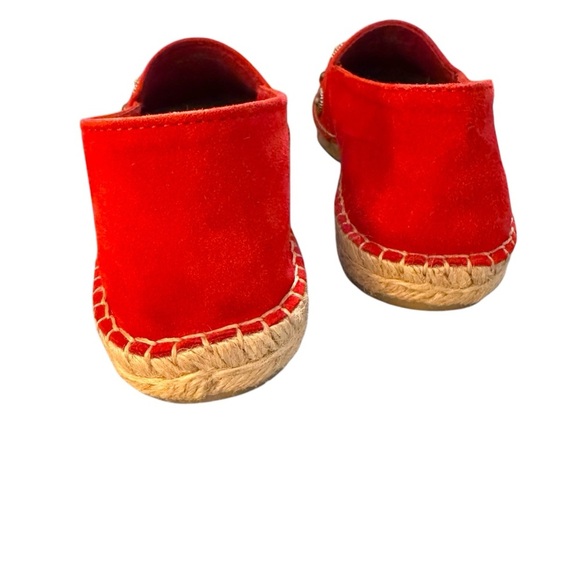 NWBox The Kooples Espadrilles Red Suede Size 37 or 6.5 US - Picture 3 of 7